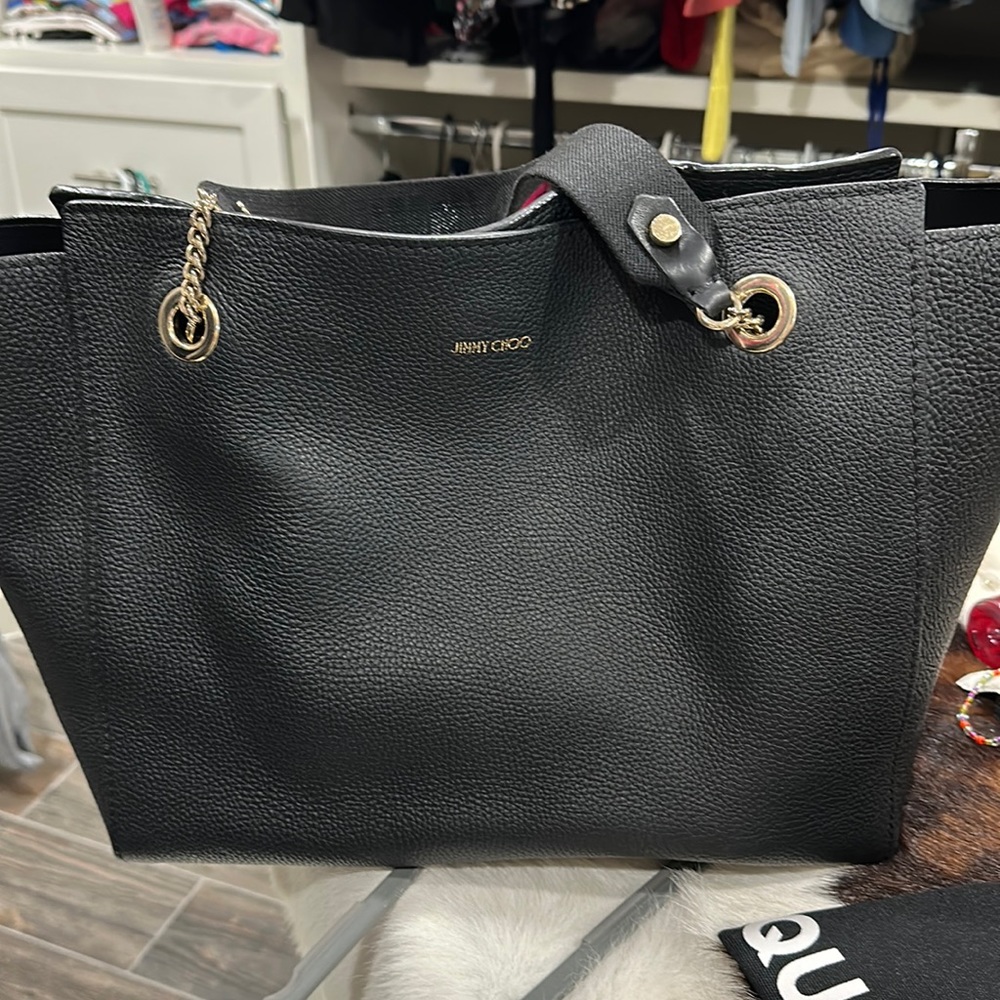 Jimmy Choo Black Shoulder Bag